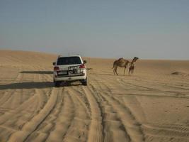 dubai,uae,2016 - la ciudad de dubai y el desierto foto