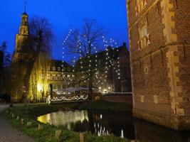 raesfeld,alemania,2020-el castillo de raesfeld en alemania foto