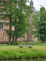 raesfeld,alemania,2020-el castillo de raesfeld en alemania foto