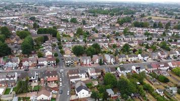 Aerial view of Leagrave Residential Area at Luton City of England