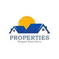 home property logo vector