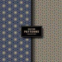 Art deco pattern. Luxury pattern collection vector