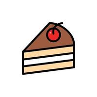 cake icon vector design template