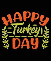 Thanksgiving T-shirt Design vector