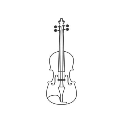 Violin Art & | freevector.com