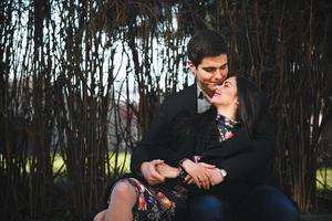 couple in the park photo