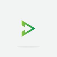 Play button icon in trendy style isolated on grey background. Play symbol for your web site design, logo, app, UI. Vector illustration