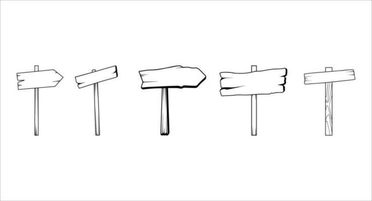 Wooden Arrow Vector Art, Icons, and Graphics for Free Download