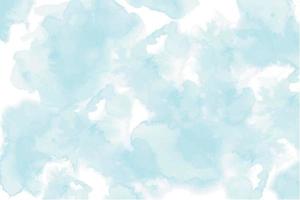 Blue watercolor texture background vector