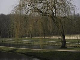 raesfeld,alemania,2020-el castillo de raesfeld en alemania foto