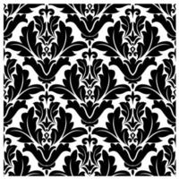 Damask seamless floral pattern vector