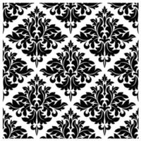 Damask dainty seamless pattern vector