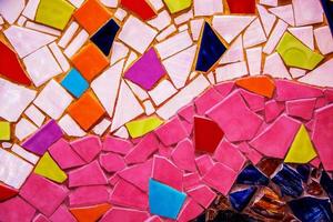 Colorful mosaic abstract background. photo