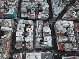 Bird's eye view of the Greek city of The saloniki. photo