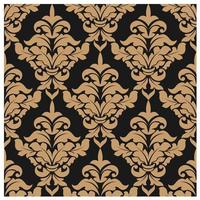 Damask style seamless pattern vector