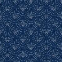 Pattern background with Japanese Sashiko design vector