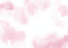 elegante fondo de acuarela pintado a mano rosa pastel vector