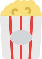 popcorn vector illustration on a background.Premium quality symbols.vector icons for concept and graphic design.