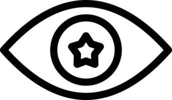 eye vector illustration on a background.Premium quality symbols.vector icons for concept and graphic design.
