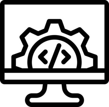 coding vector illustration on a background.Premium quality symbols.vector icons for concept and graphic design.