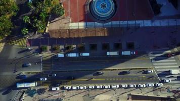 City street from the air. photo