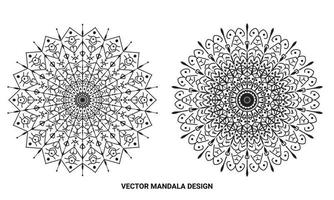 diseño de mandala diseño de mandala indio vector