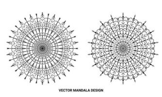 diseño de mandala diseño de mandala indio vector