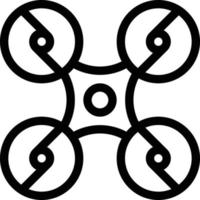 ilustración vectorial de drones en un fondo. símbolos de calidad premium. iconos vectoriales para concepto y diseño gráfico. vector