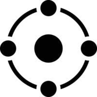 atom vector illustration on a background.Premium quality symbols.vector icons for concept and graphic design.