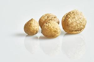 Four walnuts of reflection photo