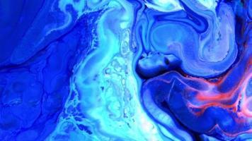 Abstract Background in the Technique of Fluid Liquid Art Pattern video