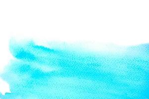blue watercolor background. hand draw watercolor background photo