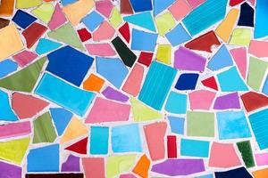 fondo abstracto colorido mosaico. foto