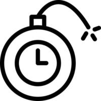 ilustración de vector de tiempo en un fondo. símbolos de calidad premium. iconos vectoriales para concepto y diseño gráfico.