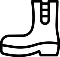 boot vector illustration on a background.Premium quality symbols.vector icons for concept and graphic design.