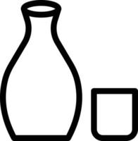 jug vector illustration on a background.Premium quality symbols.vector icons for concept and graphic design.