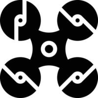 ilustración vectorial de drones en un fondo. símbolos de calidad premium. iconos vectoriales para concepto y diseño gráfico. vector