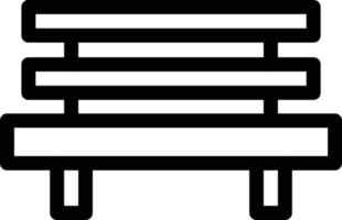 bench vector illustration on a background.Premium quality symbols.vector icons for concept and graphic design.