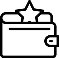 wallet vector illustration on a background.Premium quality symbols.vector icons for concept and graphic design.