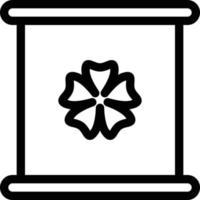 scroll vector illustration on a background.Premium quality symbols.vector icons for concept and graphic design.