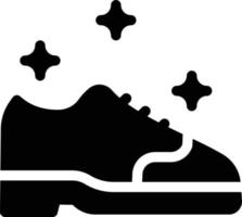 Ilustración de vector de zapatos en un fondo. Símbolos de calidad premium. Iconos vectoriales para concepto y diseño gráfico.