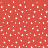 Abstract seamless vector pattern with five-pointed stars