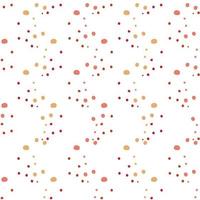 Abstract polka dot seamless pattern vector illustration