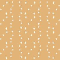 Stars boho seamless pattern vector illustration in muted colors