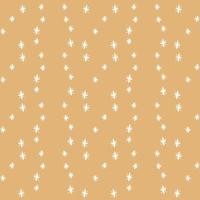 Stars boho seamless pattern vector illustration in muted colors