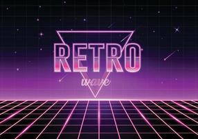 Retro pink with beautiful spark neon color