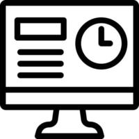 Time vector illustration on a background.Premium quality symbols.vector icons for concept and graphic design.
