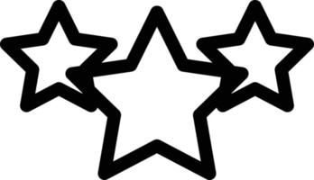 ilustración de vector de estrella en un fondo. símbolos de calidad premium. iconos vectoriales para concepto y diseño gráfico.