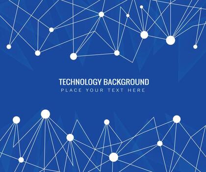 Technology background with space for your text. Vector illustration for your business presentations.