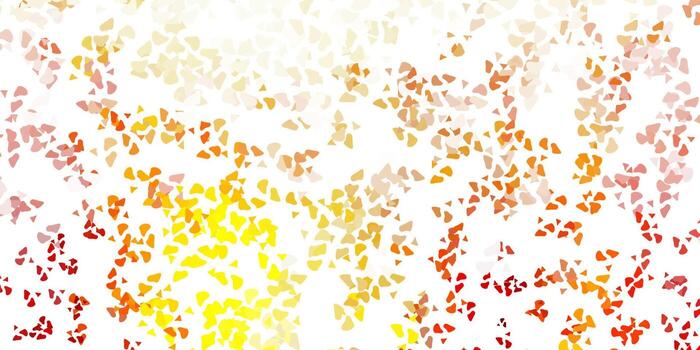 Light orange vector pattern with abstract shapes.